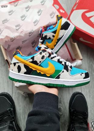 Мужские кроссовки nike sb dunk low ben &amp; jerry's chunky dunky