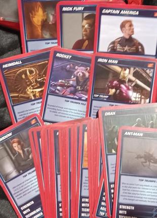 Настільна гра top trumps marvel 2