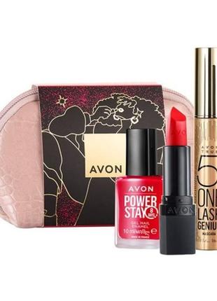 Подарунковий набір для макіяжу у косметичці