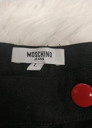 Шорты черные moschino3 фото