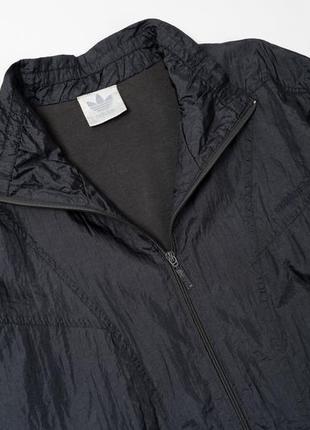 Adidas vintage jacket оловіча куртка вітровка2 фото
