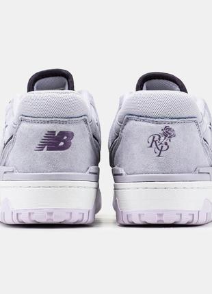 Женские кроссовки фиолетовые new balance 550 xординал3 фото