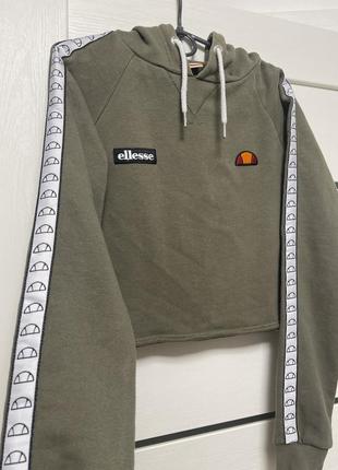 Кроп-топ худи ellesse с лампасамитм 4