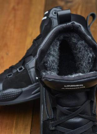 Зимові черевики under armour, мужские зимние ботинки /кроссовки на меху7 фото