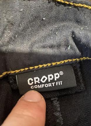 Брюки черные comfort fit (cropp)3 фото