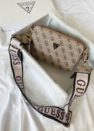 Сумка кроссбоди guess gold