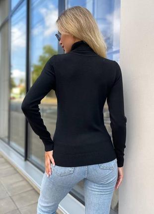 Найм'якіший, кашеміровий ,жіночій светр- гольф
•арт# 069

розмір універсал 42-466 фото