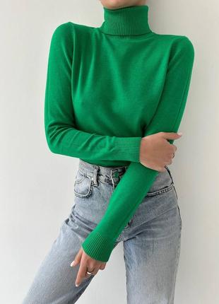Найм'якіший, кашеміровий ,жіночій светр- гольф
•арт# 069

розмір універсал 42-469 фото