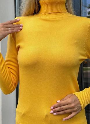 Найм'якіший, кашеміровий ,жіночій светр- гольф
•арт# 069

розмір універсал 42-467 фото
