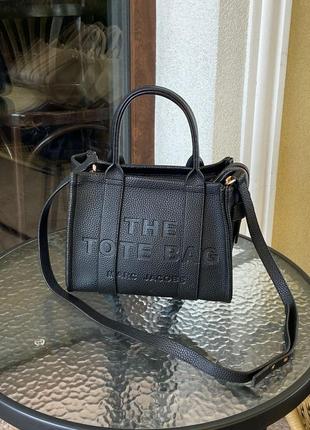 Женская сумка marc jacobs the tote bag mini black3 фото