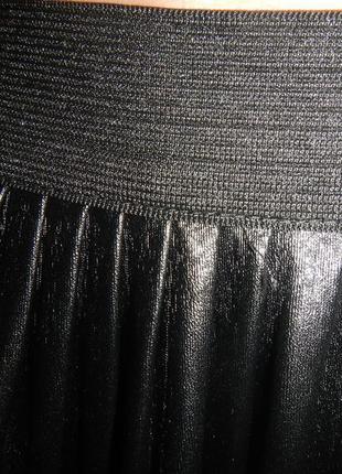Плиссированная юбка с напылением под кожу today p.s итальялия2 фото