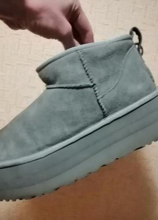 Черевики ugg mini black уггі
