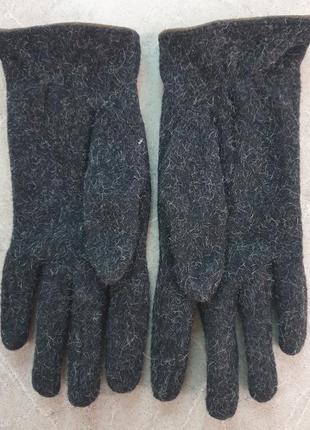 Перчатки из валяной шерсти3 фото