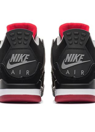 Кросівки air jordan 4 retro bred7 фото