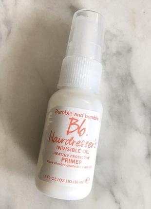 Bumble and bumble hairdresser invisible oil primer праймер термозахист для волосся1 фото