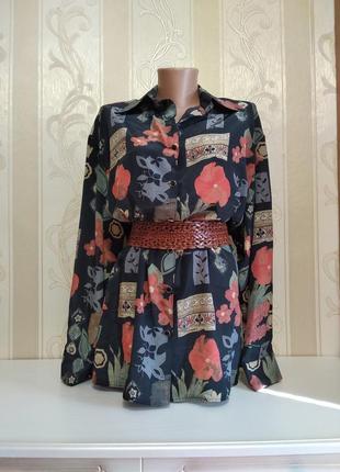 Красивая рубашка блуза большого размера