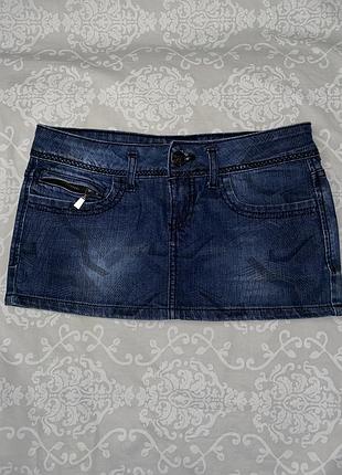 Женская юбка джинсовая trf denim rules