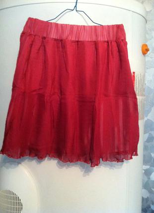 Шифоновая юбка  "радуга" 6 цветов