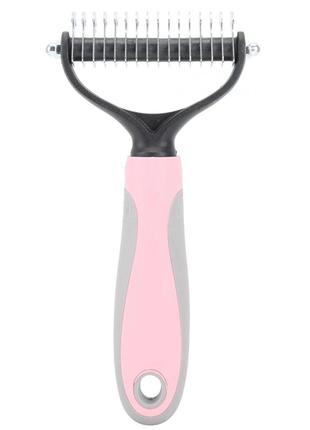 Щетка для вычесывания котов и собак pet grooming tool