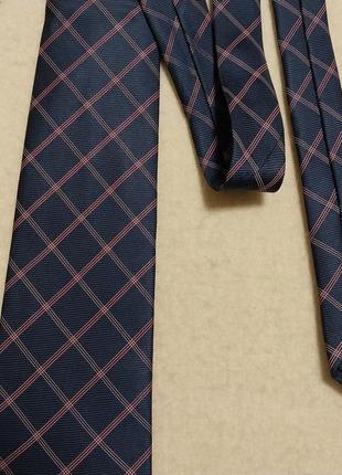 Якісна стильна брендова  краватка 100% шовк
