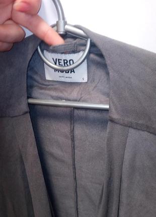 Пиджак 48р замша замшевый зад укороченный спереди длина длиннее1 фото