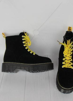 Зимние кожаные, замшевые ботинки, сапоги 36, 37 размера3 фото
