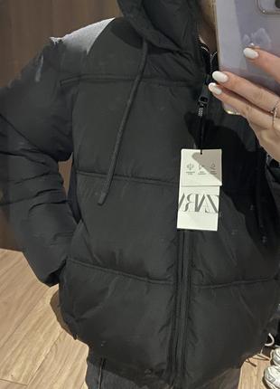Zara   водо-та вітронепроникна куртка3 фото