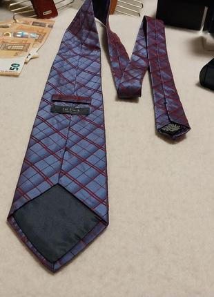 Качественный стильный брендовый итальянский галстук7 фото