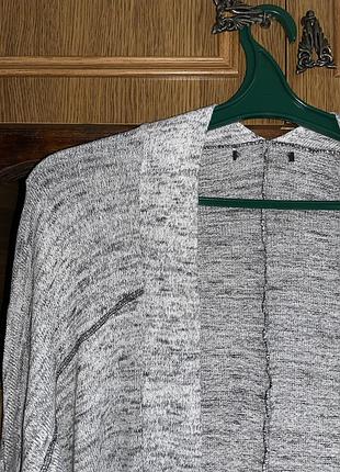 Кардиган сірий укорочений 🤍 3
