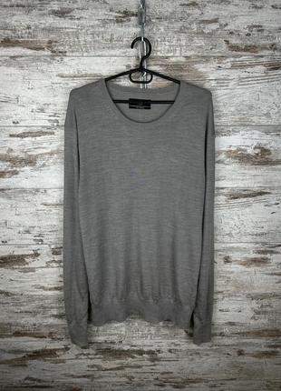 Мужской свитер allsaints merino wool cashmere кофта