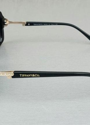 Tiffany and co очки женские солнцезащитные черные с градиентом3 фото