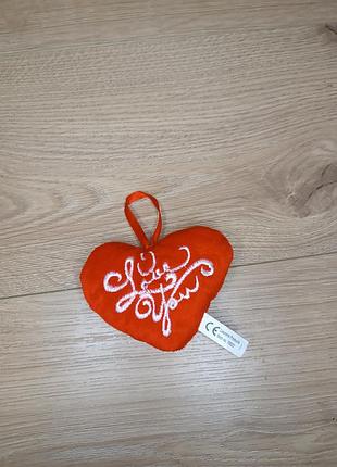 Сердечко ♥️ маленькая мягкая игрушка в форме сердца