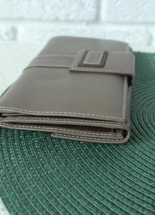 Nieves aree великий вмісткий гаманець. натуральна шкіра6 фото