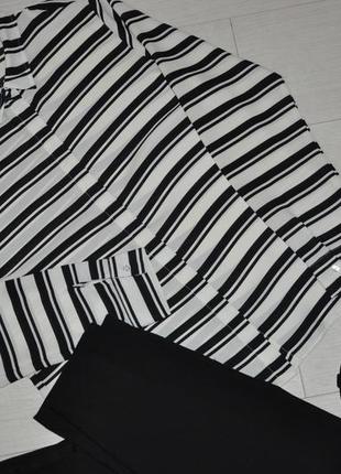 Стильна сорочка, блузка atmosphere в смужку