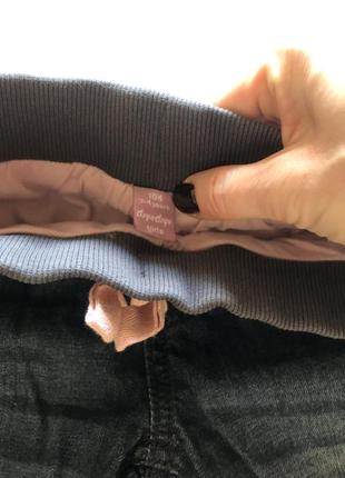 Брюки, джинсы, утепленные коттоновым подкладом на девочку5 фото