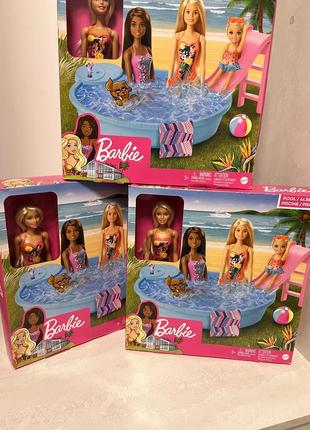 Набір barbie розваги біля басейну барбі2 фото