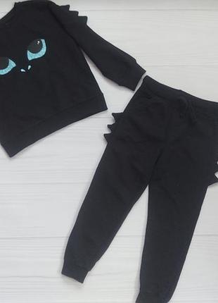 Костюм брюки свитшот 3-5р