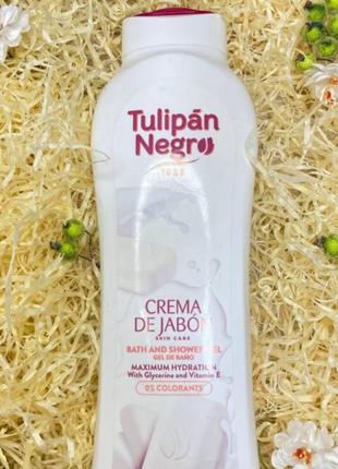 Гель для душу tulipan negro white coconut shower gel, 650 мл2 фото