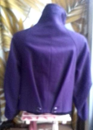 Роскошный блейзер фиолетового цвета из чистой шерсти karen millen2 фото