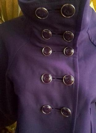 Роскошный блейзер фиолетового цвета из чистой шерсти karen millen7 фото