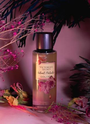 Парфумований спрей victoria's secret. velvet petals golden