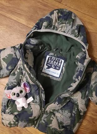 Куртка детская с динозаврами от фирмы tu