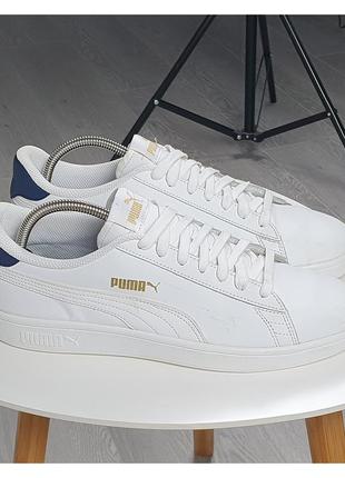 Кожаные кроссовки puma