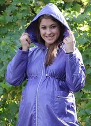 Черная куртка для беременных украина демисезон р.503 фото