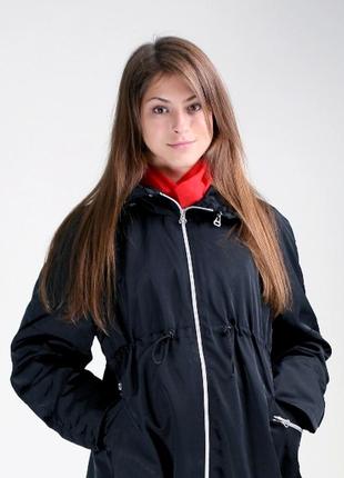 Черная куртка для беременных украина демисезон р.502 фото