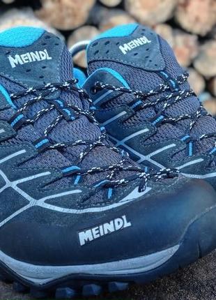 Ботинки-кроссовки от известного бренда meindl мембрана gore tex подошва vibram4 фото