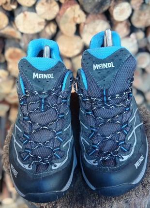 Ботинки-кроссовки от известного бренда meindl мембрана gore tex подошва vibram5 фото