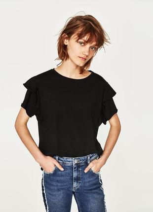 Коттоновая футболочка zara