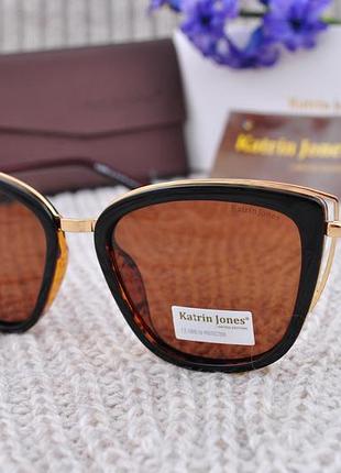 Фирменные солнцезащитные очки katrin jones kj0808 polarized