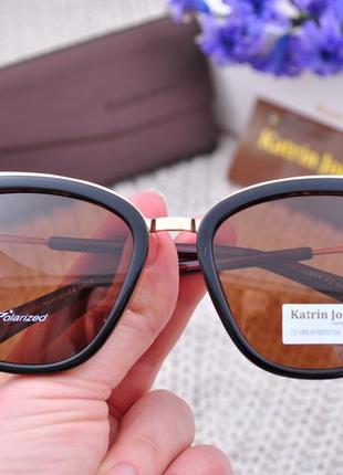 Фирменные солнцезащитные очки katrin jones polarized4 фото